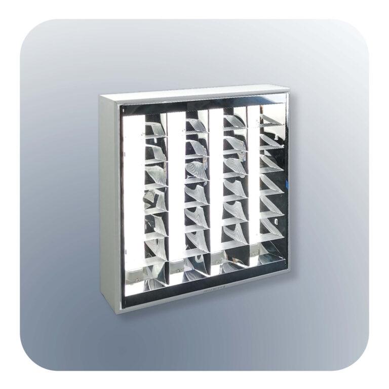 إنارة شبكية LED سطحية 4×16 واط – كود 308