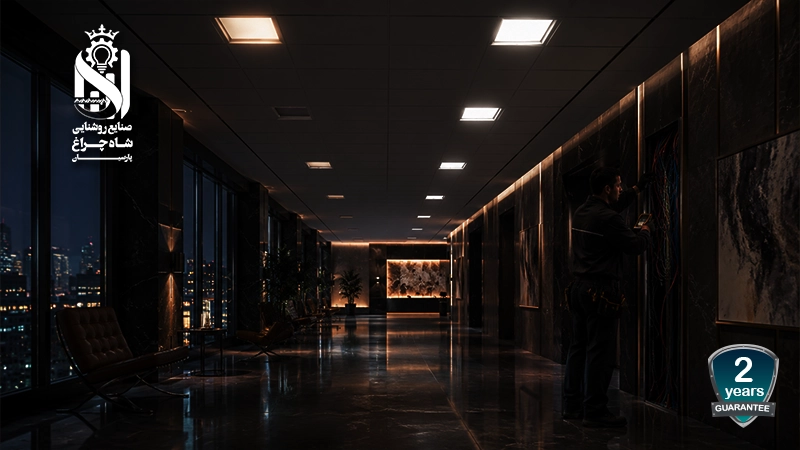 السبب في بقاء مصباح LED نصف مضاء