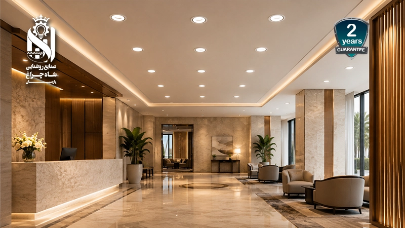 پنل توکار دایره ای